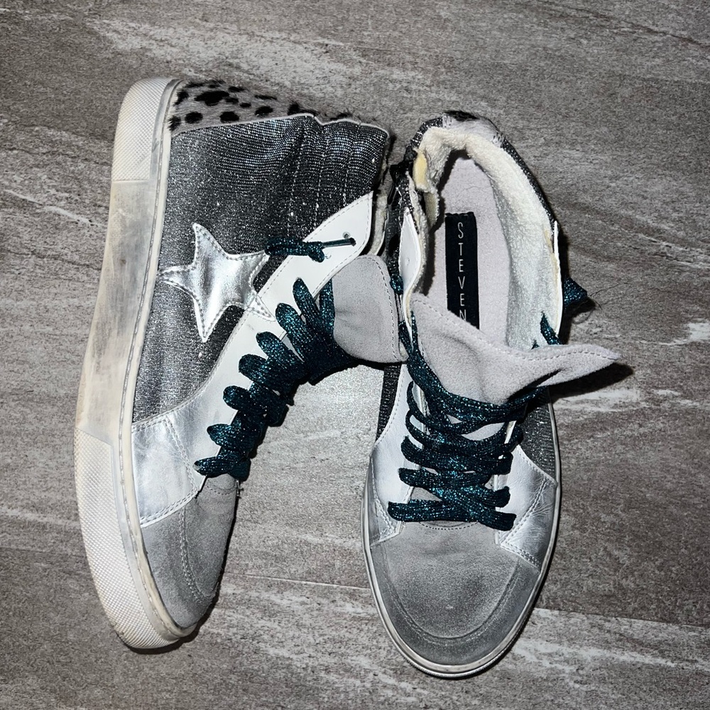 COPY - Metallic Steve Madden Sneakers